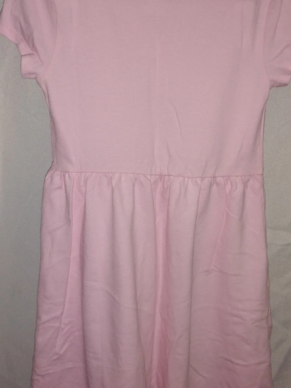 Old Navy Girls Light Pink Polo Dress